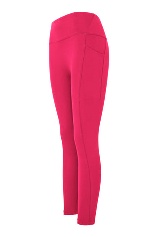 Core Pocket Base No Chafe Legging - Raspberry