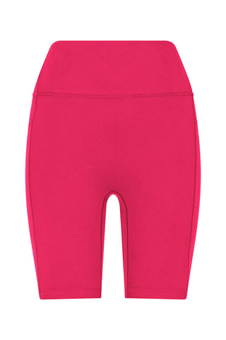 Core Pocket Base No Chafe Bike Short - Raspberry