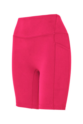 Core Pocket Base No Chafe Bike Short - Raspberry