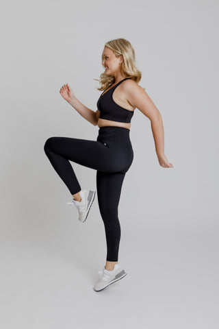 Essential High-Waist Move Legging - Black - Active Truth - Image 6