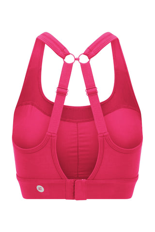 Form Base Adjustable Sports Bra - Raspberry