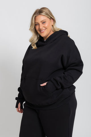 Offline Oversized Hoodie - Black - Active Truth - Image 9