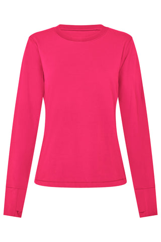 Base Long Sleeve Top - Raspberry