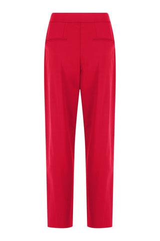 Motion Straight Leg Tailored Pant - Red