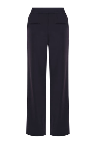 Motion Wide Leg Tailored Pant - Navy