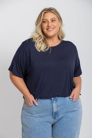 Classic Bamboo T-Shirt - Navy