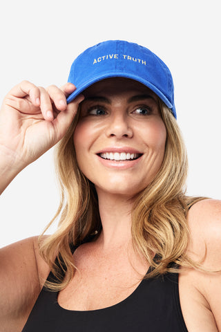 Off Duty Cap - AT Blue/Lemon