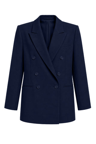 Oversized Blazer - Navy