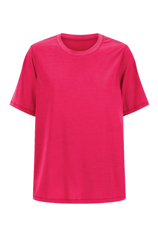 Perform Lightweight Training T-Shirt - Raspberry