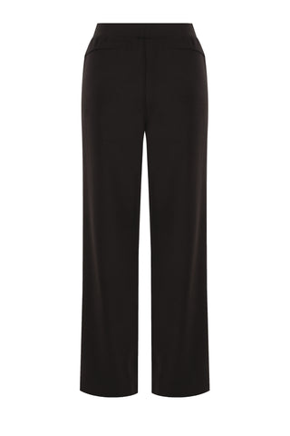 Petite Motion Wide Leg Tailored Pant - Black