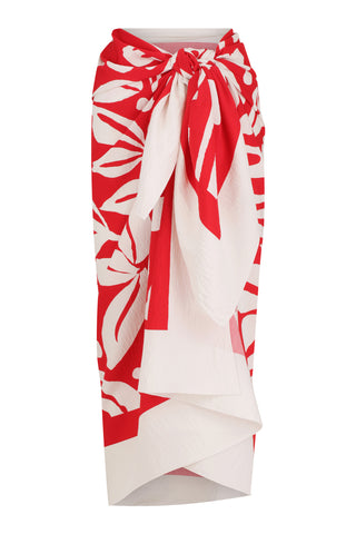 Sarong - Calypso Red