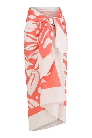 Sarong - Calypso Sunset Coral
