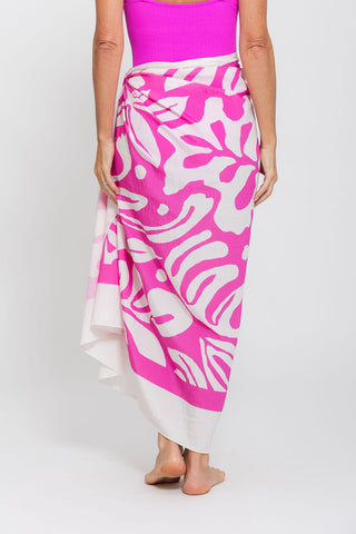 Sarong - Calypso Hot Pink