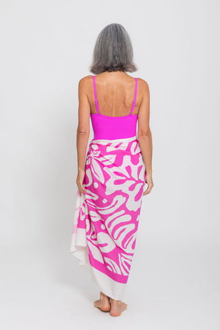 Sarong - Calypso Hot Pink