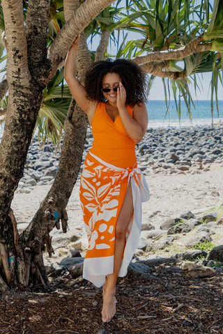 Sarong - Calypso Orange Pop