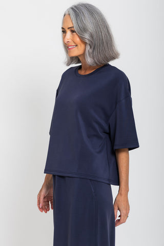 Softluxe Tee - Navy