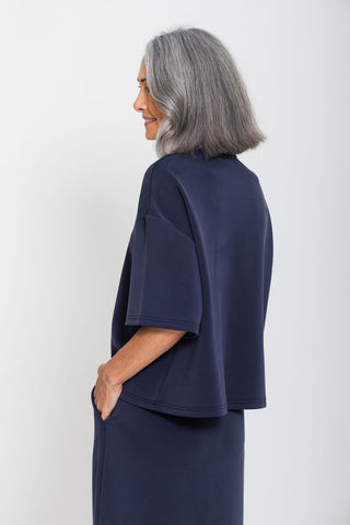 Softluxe Tee - Navy