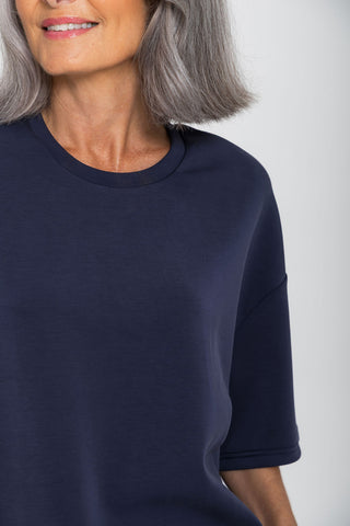 Softluxe Tee - Navy