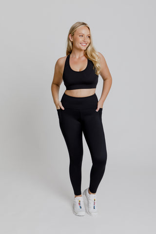 Training Pocket Move Legging - Black