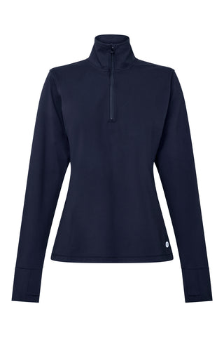Thermal Quarter Zip Top - Navy