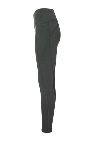 Thermal Training Pocket Legging in Khaki
