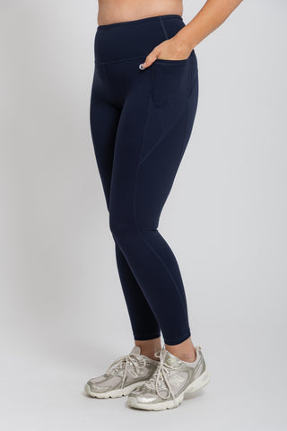 Training Pocket Move Legging - Navy
