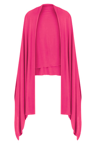 Bamboo Travel Wrap - Raspberry