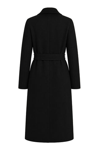 Double Faced Coat - Black