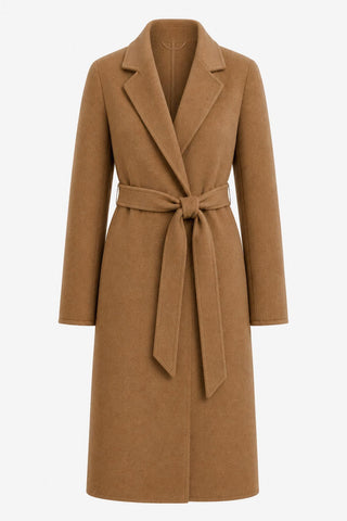 Double Faced Coat - Toffee