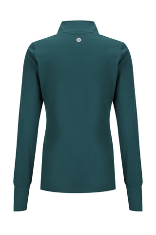 Zip Through Base Jacket - Teal