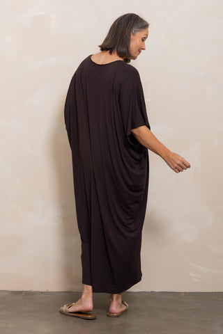 Bamboo Kaftan - Espresso