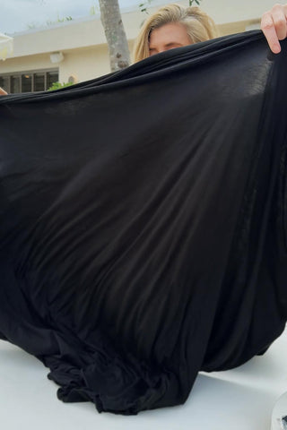 Classic Bamboo Travel Wrap - Black