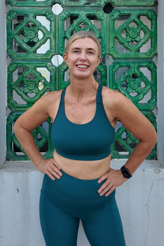 Form Base Adjustable Sports Bra - Teal