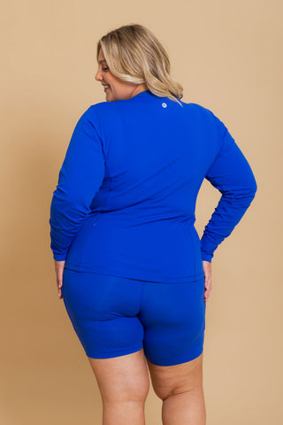 Long Sleeve Base Top - Indigo