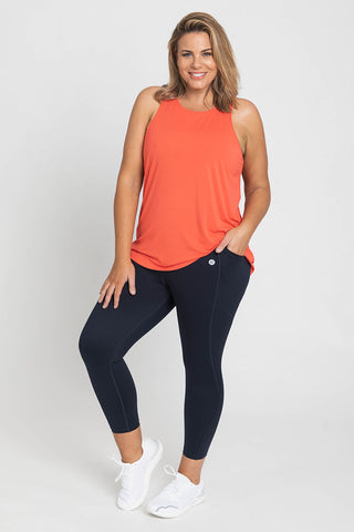 Model wears an XL. She is size 16 and 181cm tall.