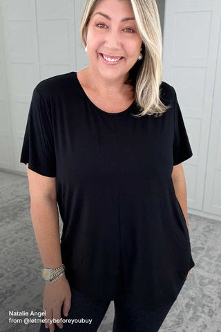 Classic Bamboo T-Shirt - Black