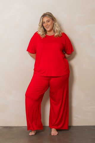 Classic Bamboo T-Shirt - Red
