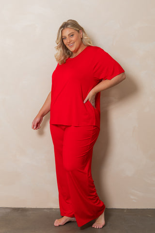 Classic Bamboo T-Shirt - Red