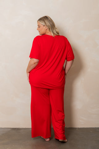 Classic Bamboo T-Shirt - Red