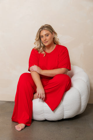 Classic Bamboo T-Shirt - Red