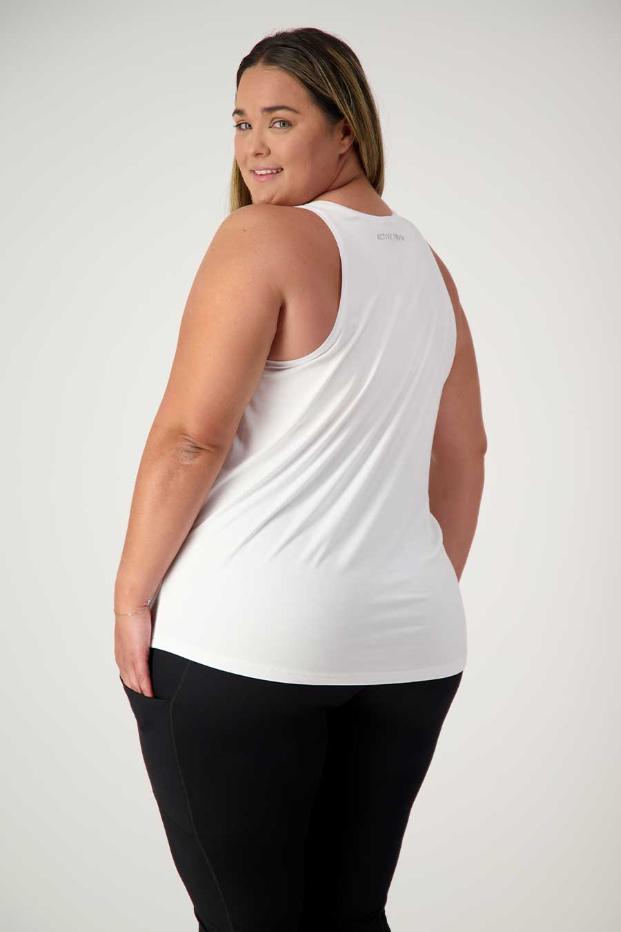 Classic Bamboo Tank - White