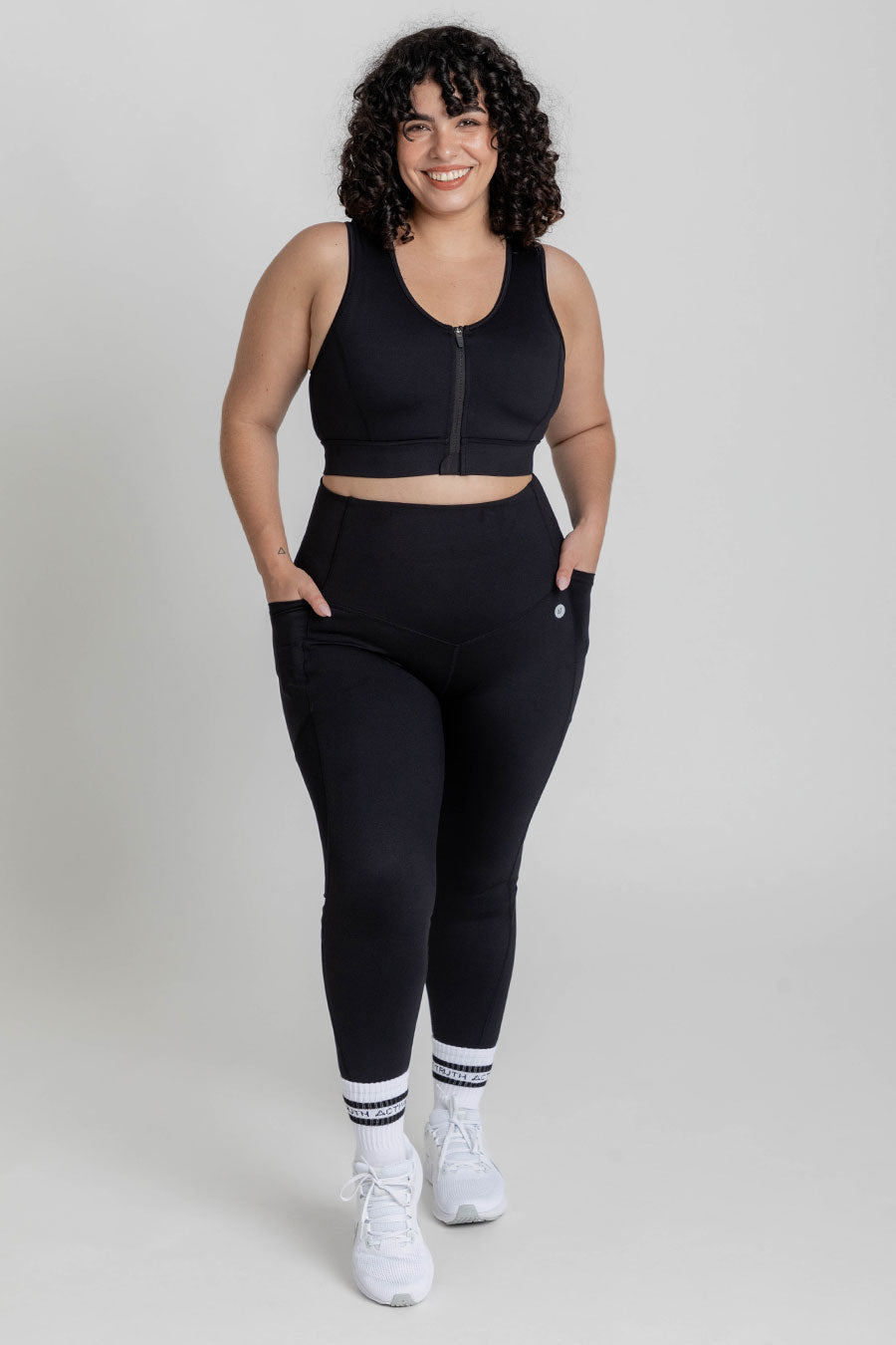 Core Pocket Full Length Tight - Black from Active Truth™
