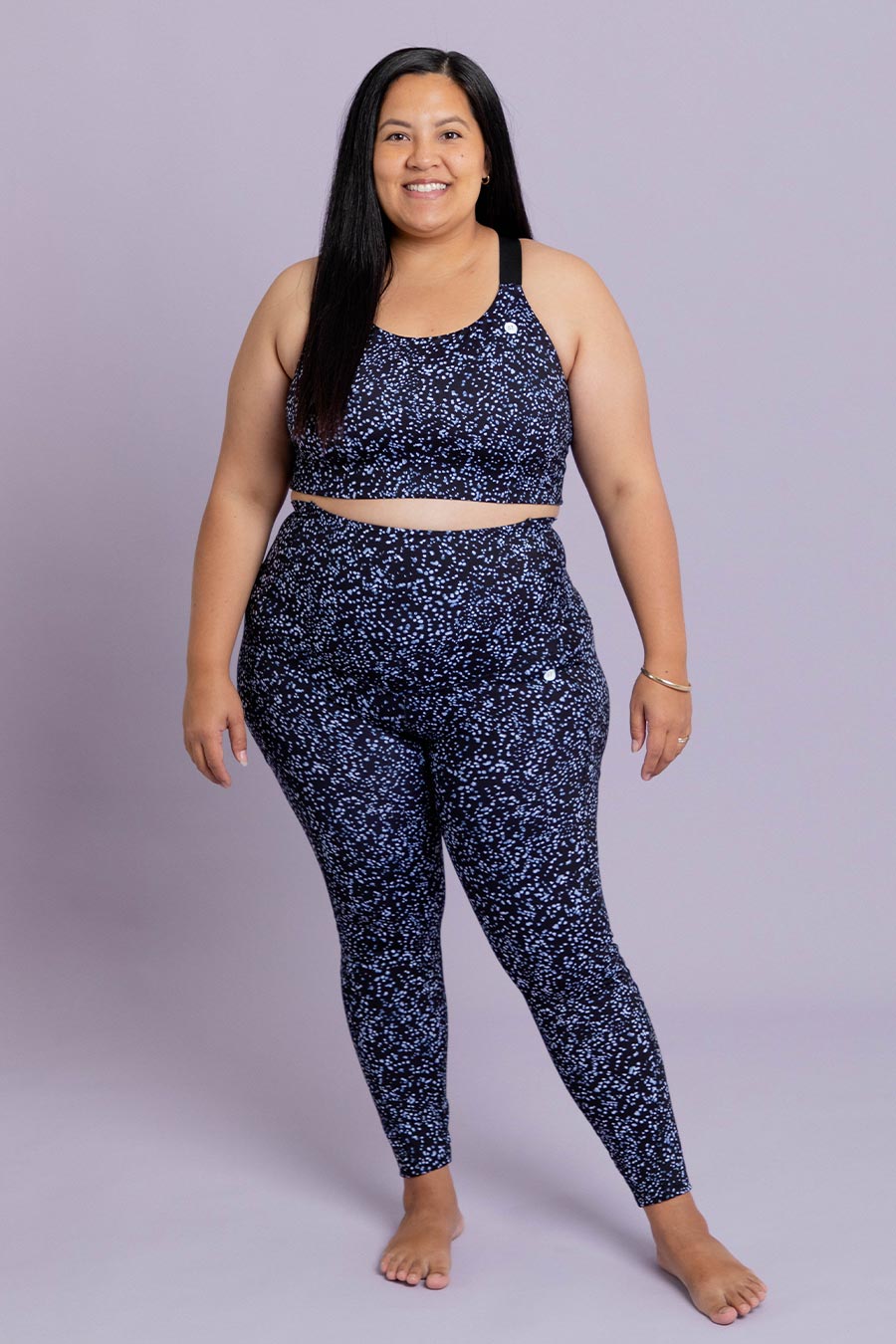 Core Pocket Full Length Tight - Night Sky