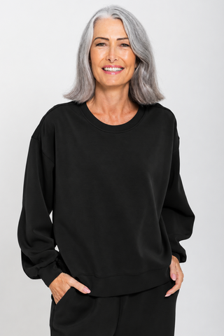 Softluxe Essential Sweat - Black - Active Truth - Image 1