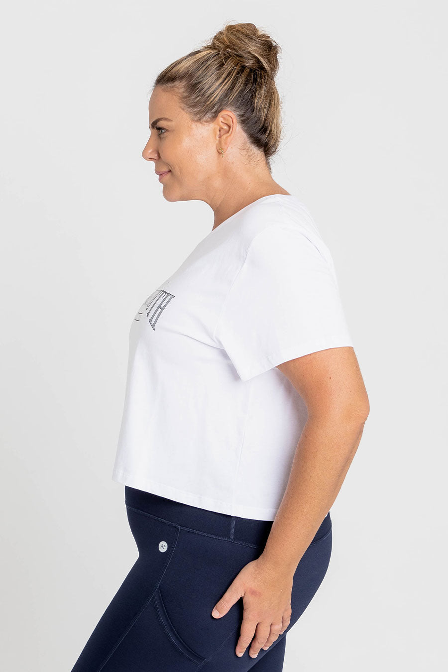 Everyday Cropped T-Shirt - White