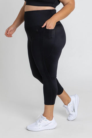 Freemotion Anti-Chafe 7/8 Length Legging - Black