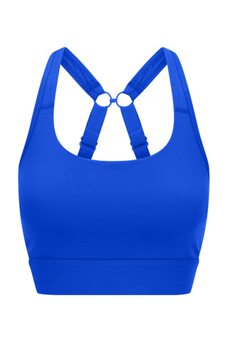 Form Base Adjustable Sports Bra - Indigo