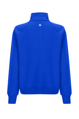 Rec Organic Fleece Half Zip Jumper - Indigo