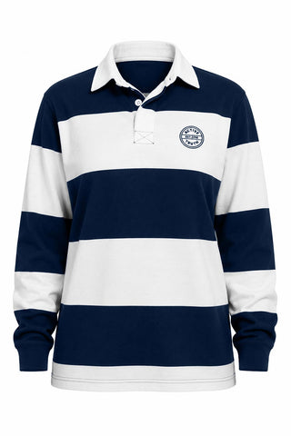 Heritage Rugby Jumper - Navy/Cream
