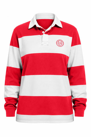 Heritage Rugby Jumper - Red/Cream